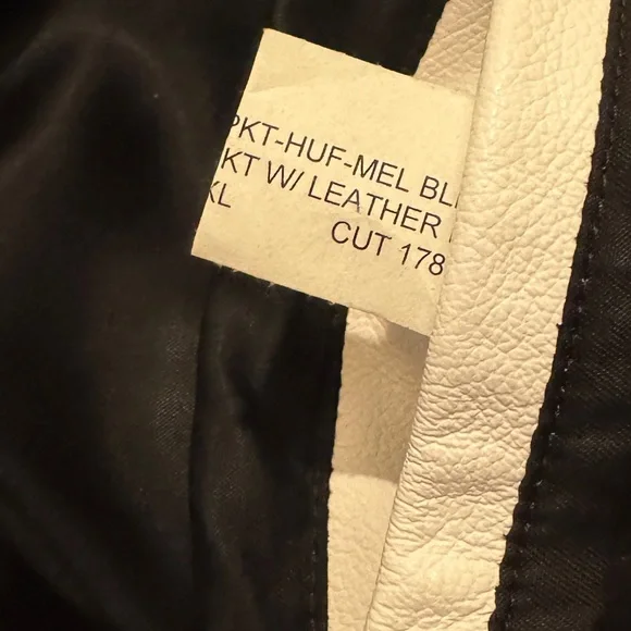 HUF X GOLDEN BEAR WOOL BLACK XL GOOD LUCK RARE